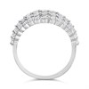 9ct White Gold 1.5 Carat Diamond Band Ring - d68122 Alternative Image