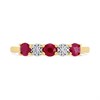 9ct Gold Ruby And Diamond Ring - d8234 Alternative Image
