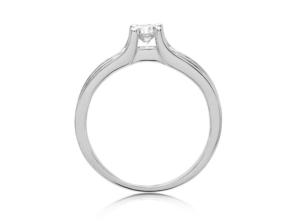 Diamond ring settings white gold hotsell