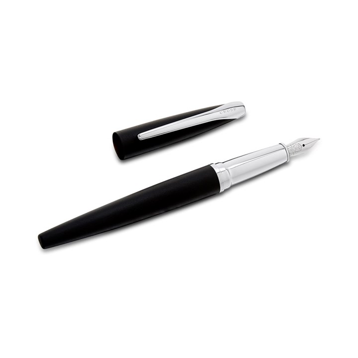 Cross 886-3MSA ATX Basalt Stainless Steel Fountain Pen - A2537