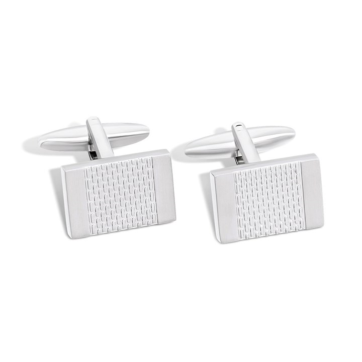 Silver Tone Cufflinks - A45164