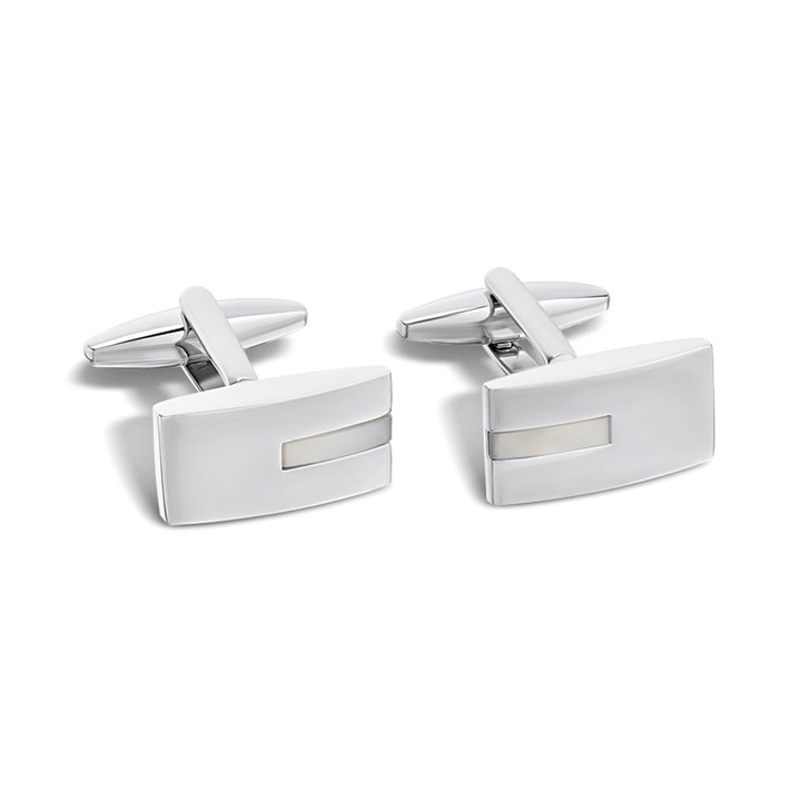 Mother of Pearl Inset Cufflinks - A53188