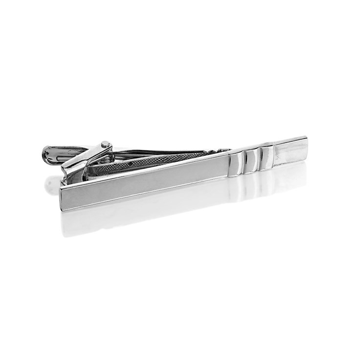 Silver Tone Tie Slide - A5432