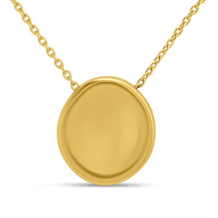 Skagen  Anja Pebble Gold-Tone Pendant Necklace, SKJ1750710 - A7149