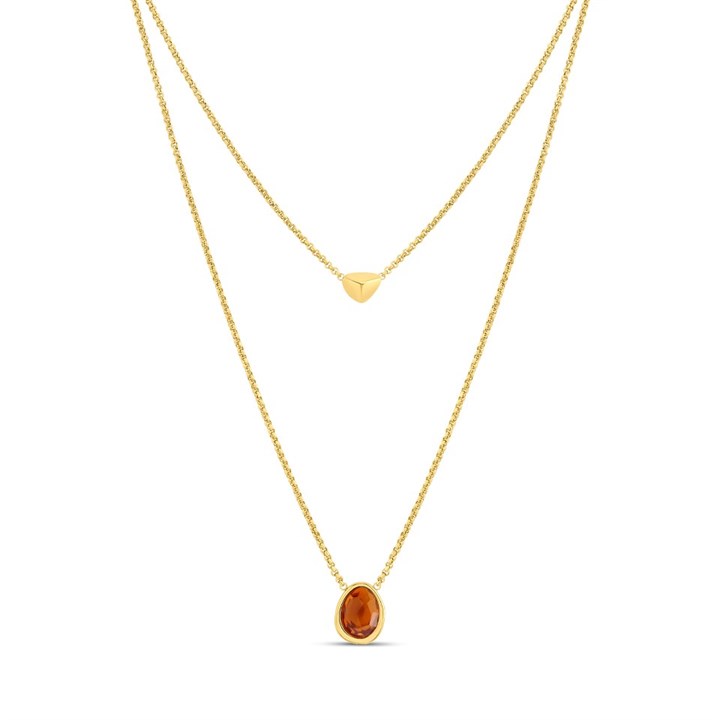 Skagen SKJ1737710 Sofie Sea Glass Multi-Strand Necklace - A7154