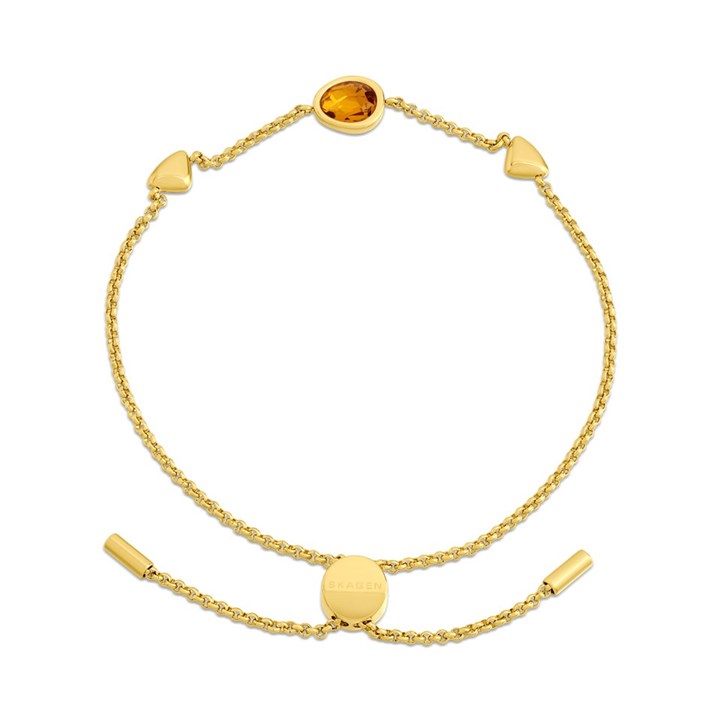 Skagen SKJ1738710 Sofie Sea Glass Honey Glass Bracelet - A7155