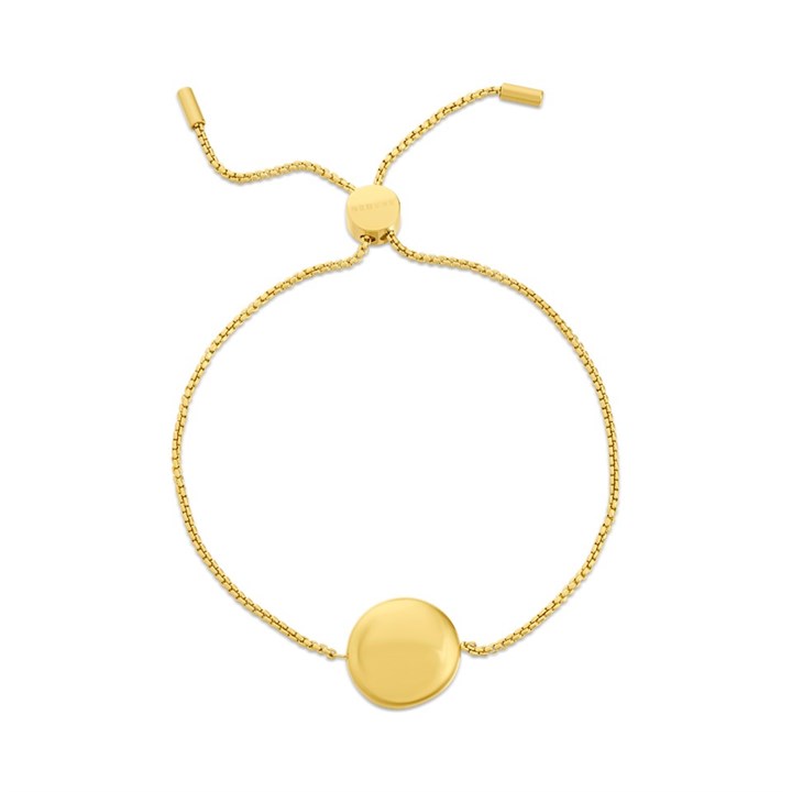 Skagen SKJ1775710 Anja Pebble Gold Tone Stainless Steel Bracelet - A7161