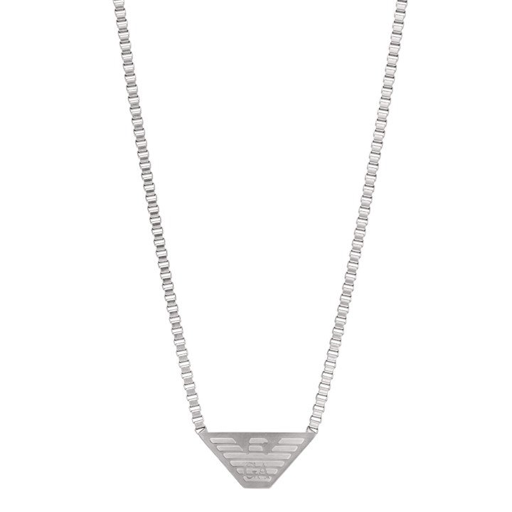 Emporio Armani EGS2984040 Stainless Steel Logo Necklace - A9105