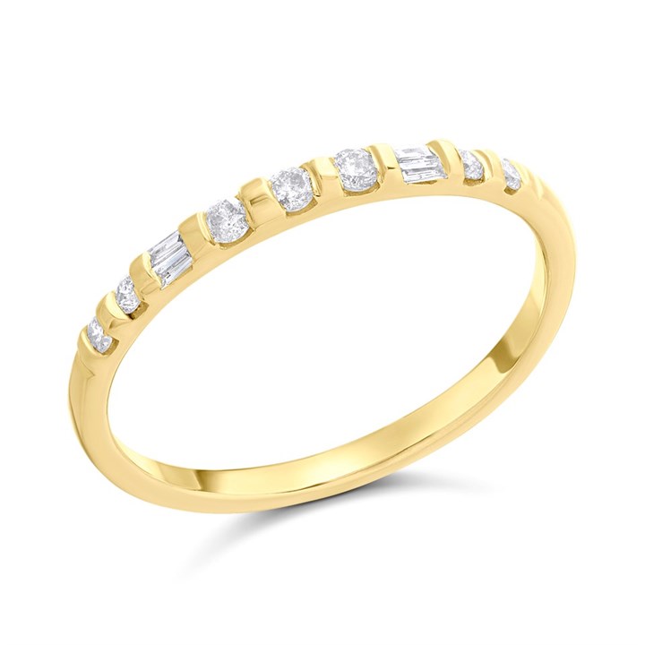 9ct Gold Diamonds Eternity Ring - 15pts - D80125