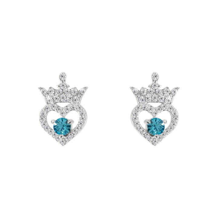 Disney Princess Sterling Silver Earrings - F67124