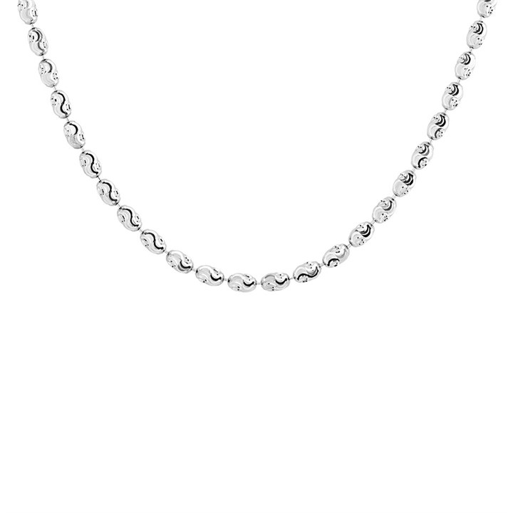 Silver Pebble Chain - 20in - F8816