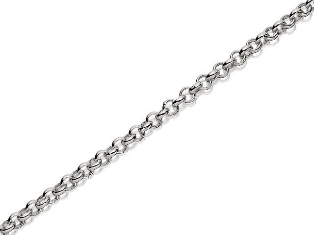Silver 2mm Wide Micro Belcher Chain - 24in - F9535