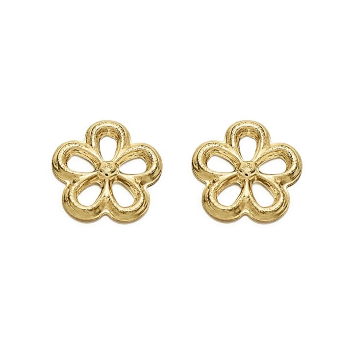 9ct Gold Daisy Stud Earrings - 5mm - G0168
