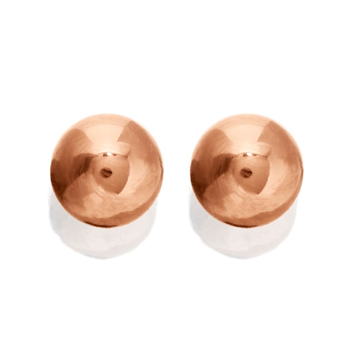 9ct Rose Gold Ball Stud Earrings - 3mm - G0199