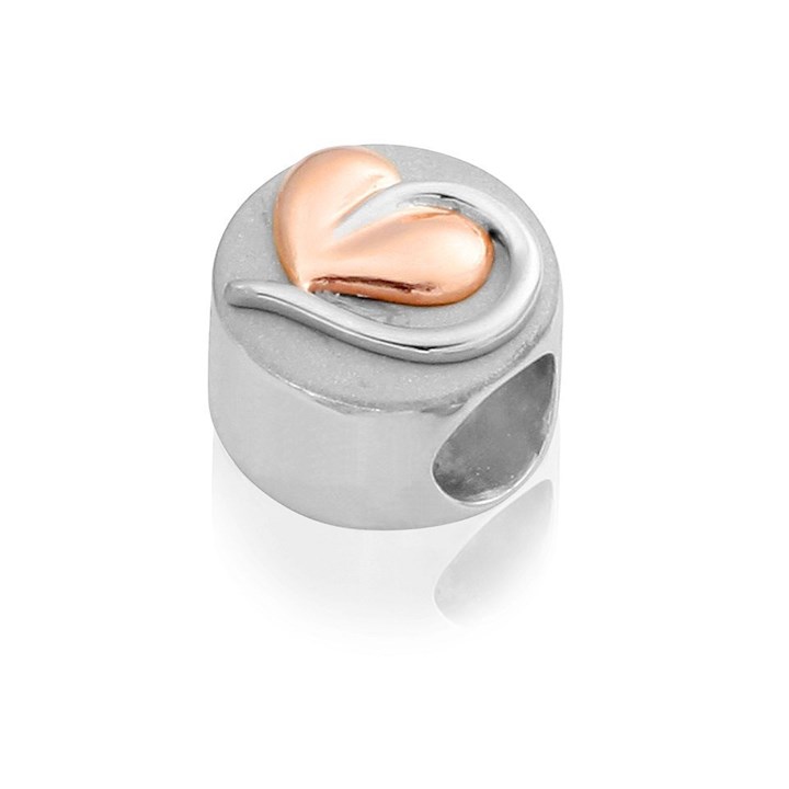 Clogau Silver And 9ct Rose Gold Tree Of Life Milestones Bead Charm - G4428