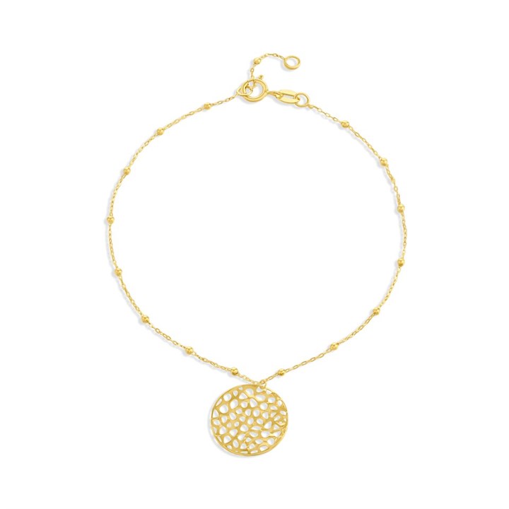 9ct Gold Shimmer Bracelet - G64113