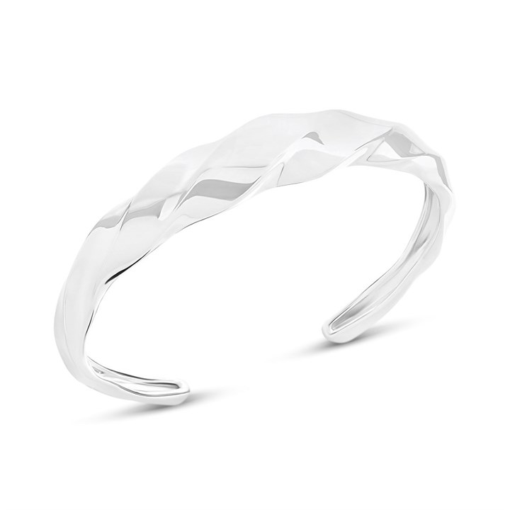 Sif Jakobs Silver Ferrara Ardito Pianura Bangle - J02135