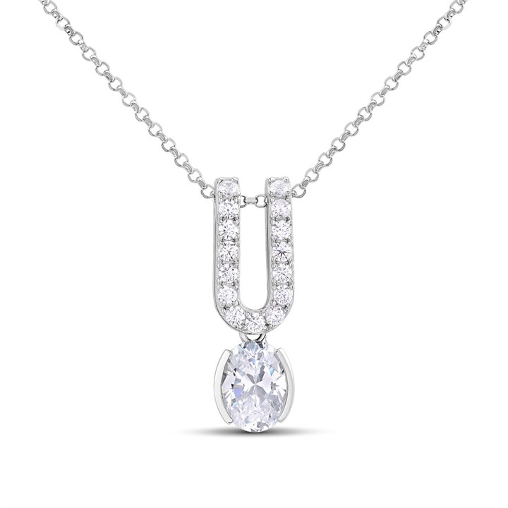Sif Jakobs Ellise Carezza Uno CZ Necklace - J02169