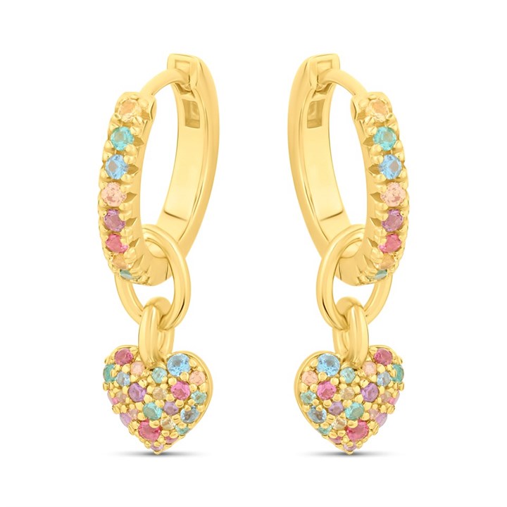 Sif Jakobs Caro Creolo CZ Earrings - J02185