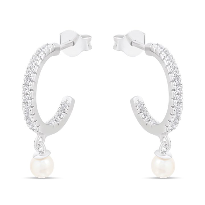 Sif Jakobs Ellera Perla Hoop Earrings - J02194