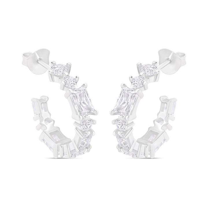 Sif Jakobs Ivrea Creolo Medio Hoop Earrings - J02204