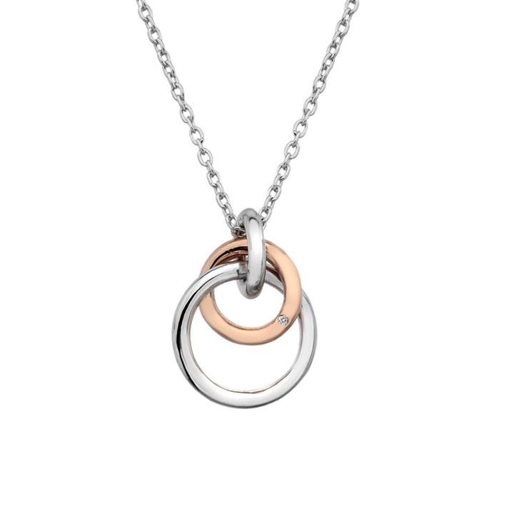 Hot Diamonds DP646 Silver Link Necklace - J0429