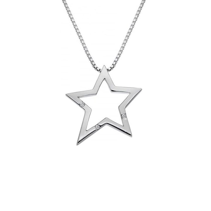 Hot Diamonds DP093 Just Add Love Star Necklace - J0430
