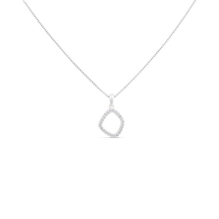 Hot Diamonds Behold White Topaz Pendant - J0443