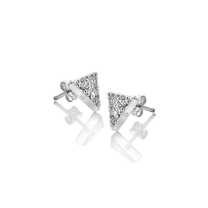Hot Diamonds DE746 Stellar Triangle Stud Earrings - J0469