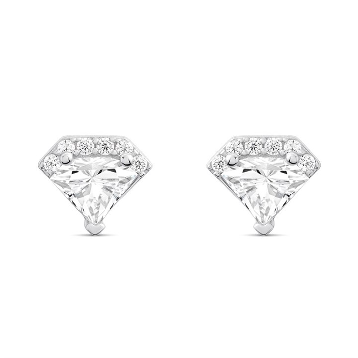 Diamonfire Diamond Shaped Zirconia Studs E6057 - J3144