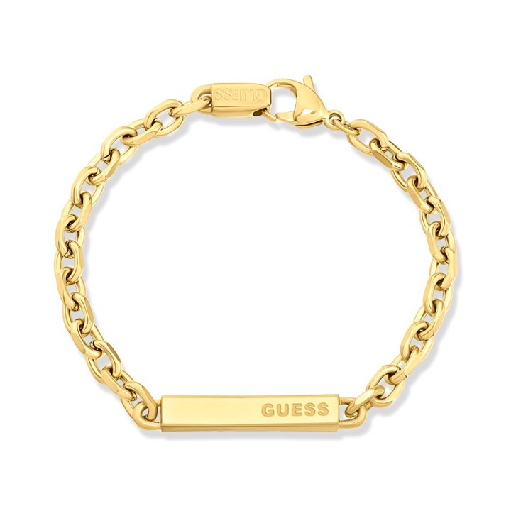 Guess UXB03000YGS Gold Tone Logo Bracelet - J42282