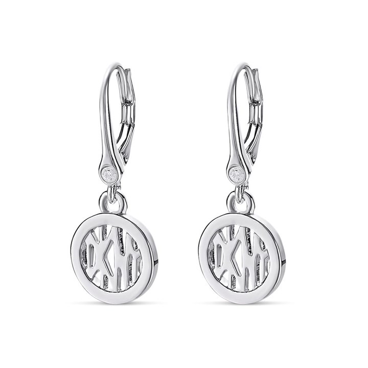 DKNY 60483491-NY0 Logo Drop Earrings - J46137