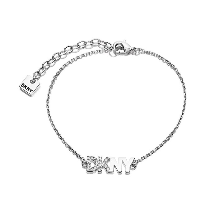 DKNY 60559656-G03 Crystal Logo Bracelet - J4623