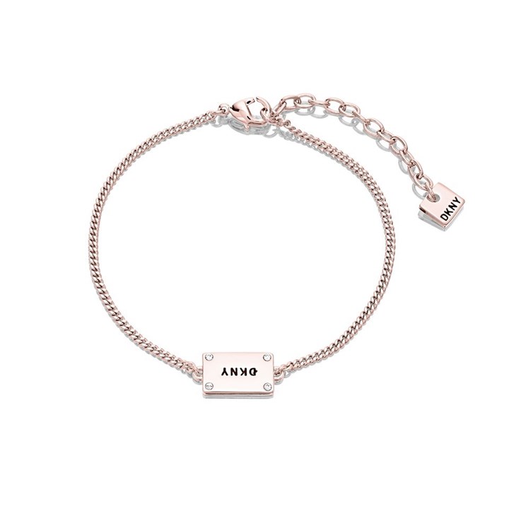 DKNY 60559660-9DH Rose Tone Crystal Bracelet - J4655