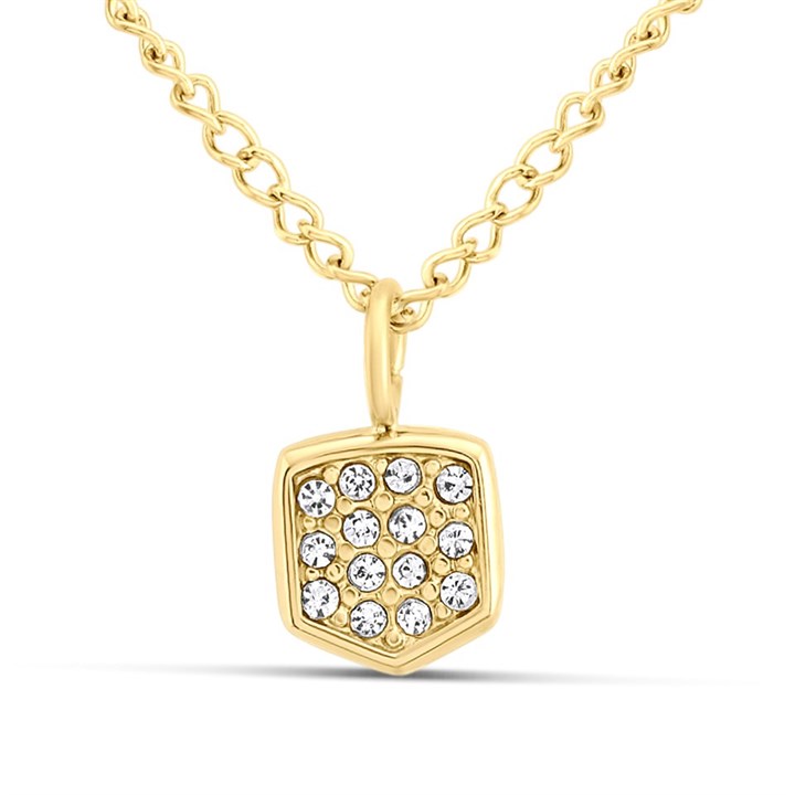 Fossil JF04530710 Heritage Crest Necklace - J49345