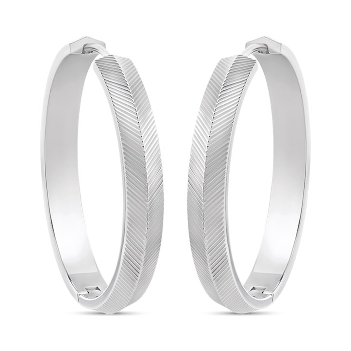 Fossil JF04668040 Harlow Linear Hoop Earrings - J49385