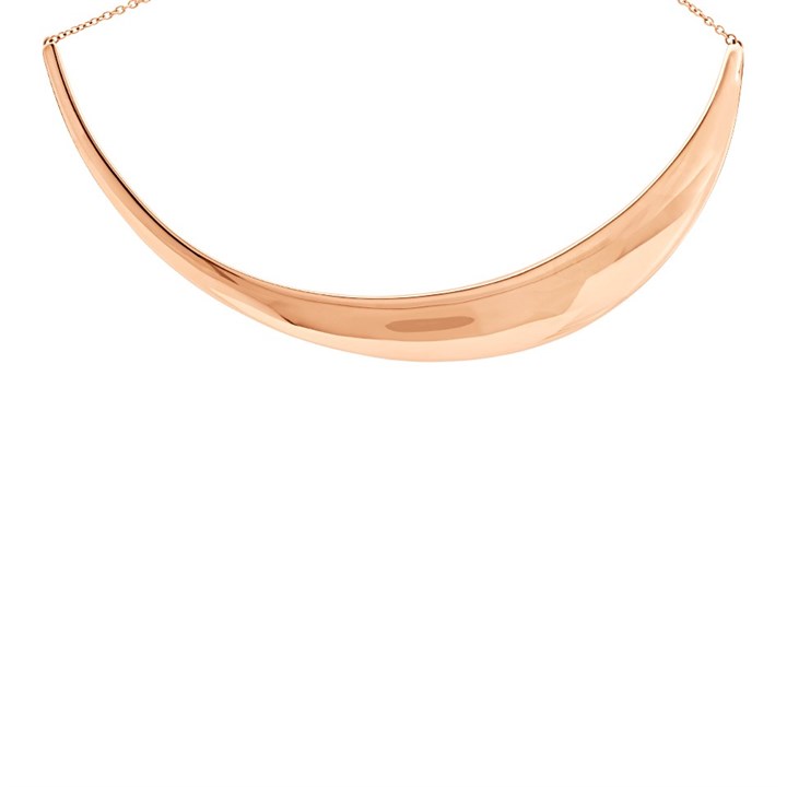 Calvin Klein KJ8QPJ100100 Groovy Rose Tone Choker - J7267