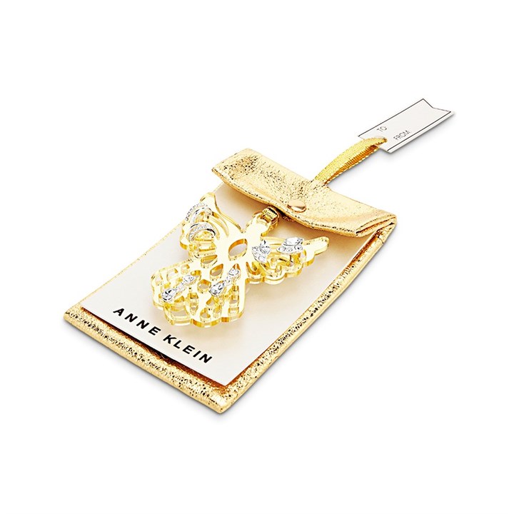 Anne Klein Trio Of Earrings On Angel Hanging Ornament - J78371