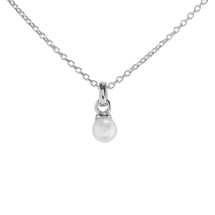 Little Star Silver Cultured Freshwater Pearl Children's Necklace - J83147