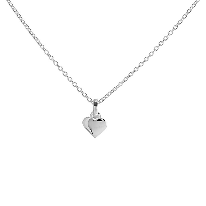 Little Star Silver Tiny Heart Children's Necklace - J83157