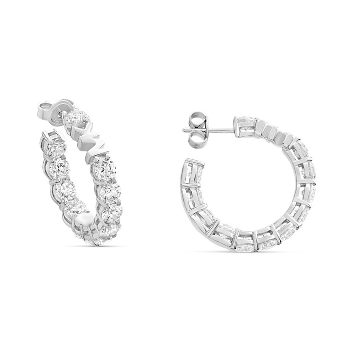 Michael Kors Silver Tone Hoop Earring MKJ7311040 - J94129