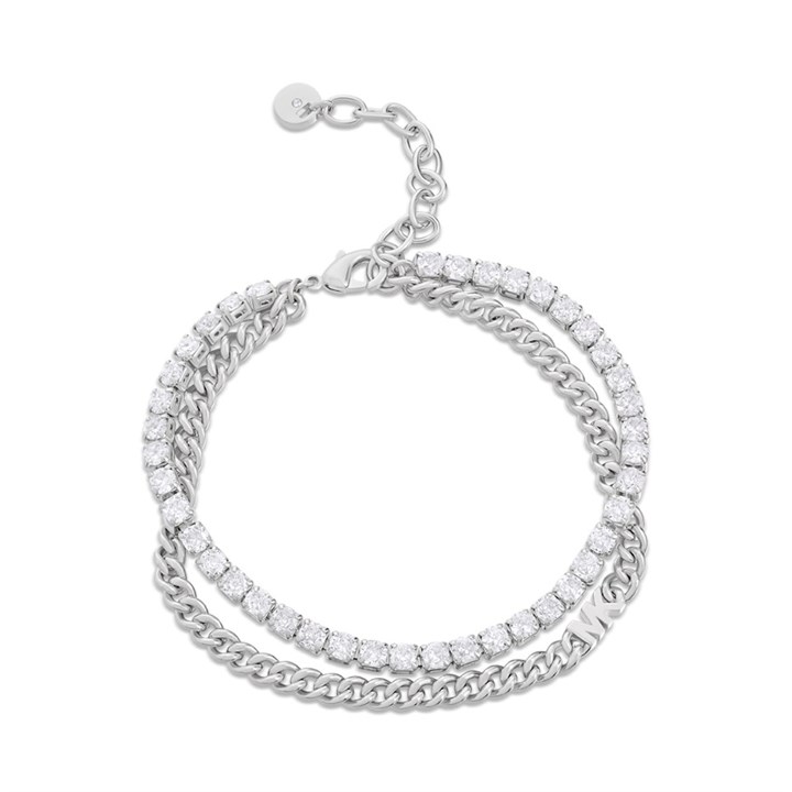 Michael Kors MKJ8277CZ040 Mixed Tennis Layer Bracelet - J94164