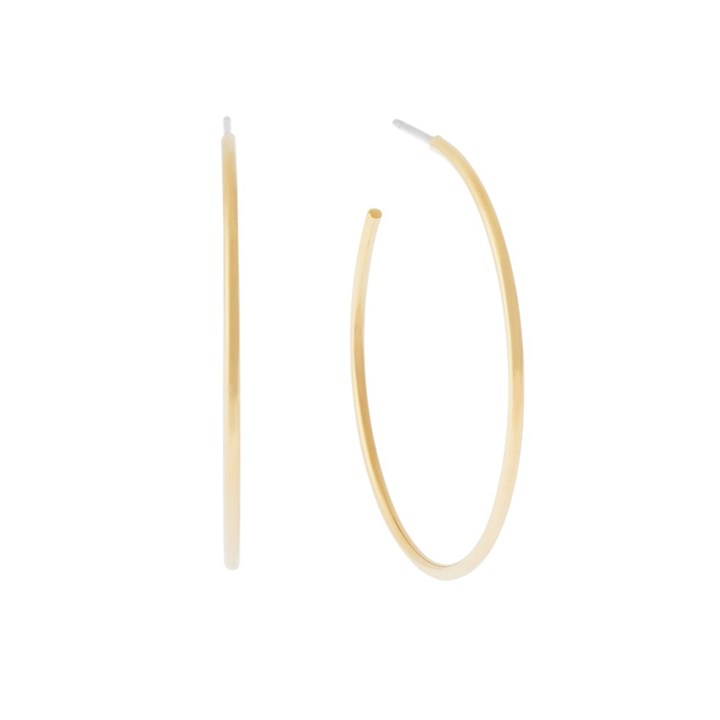 Michael Kors MKJ4828710  Gold Tone Hoop Earrings - J94202