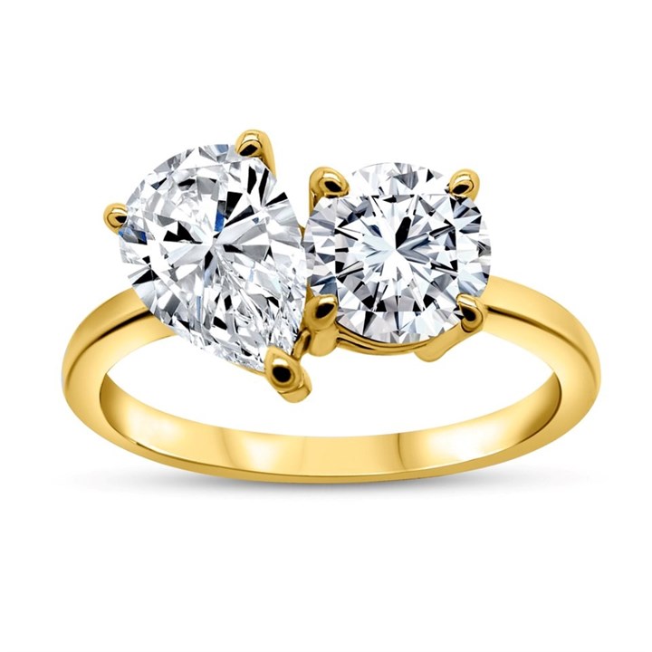 Blossom 9ct Gold 2 Carat Lab Grown Diamond Ring - L40006