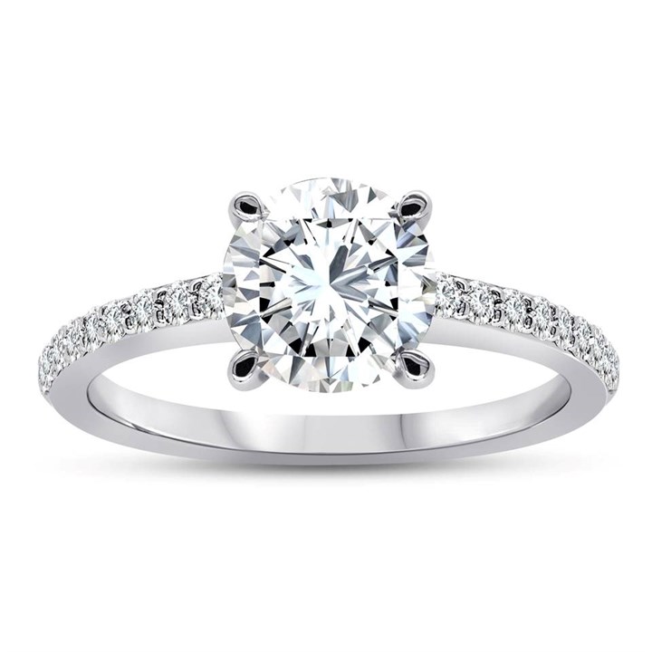 Blossom 9ct White Gold Lab Grown Diamond Ring - 1.15ct - L40020