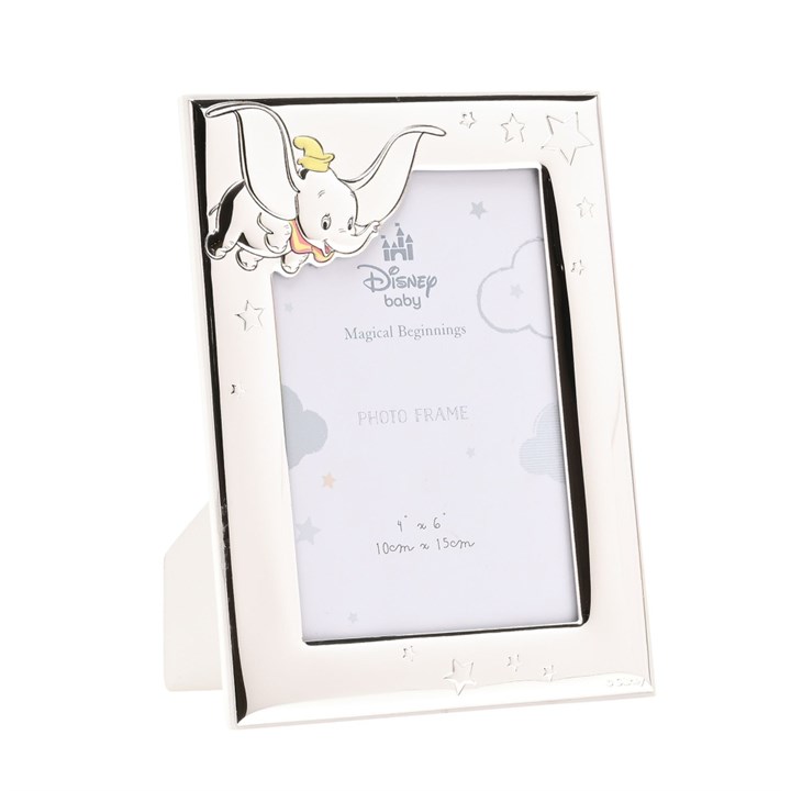 DI2203 Disney Magical Beginnings Silver Plate Dumbo Frame - P1148