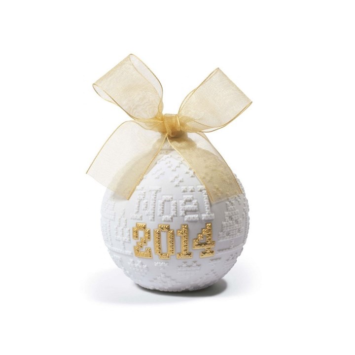 Lladro 01018390 Christmas Ball 2014 (Re-Deco) - P4315
