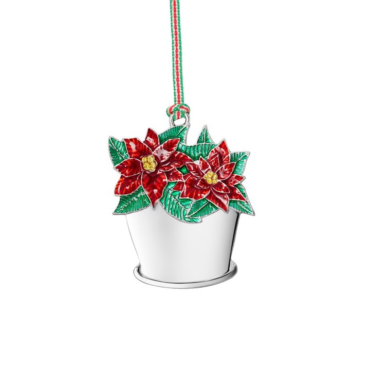 Newbridge Silverware Poinsettia Hanging Ornament - P59213
