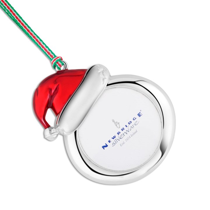 Newbridge Silverware Santa Hat Photo frame Hanging Decoration - P59220