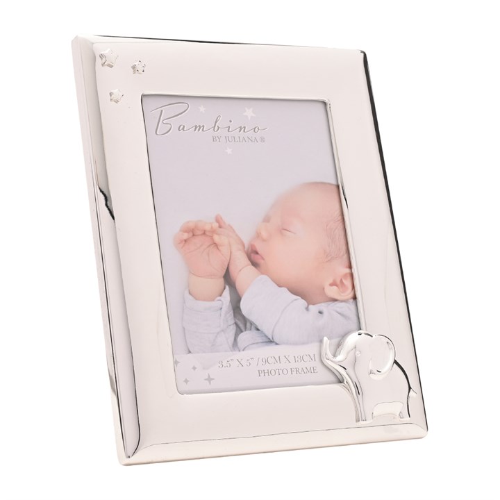 BM302 Bambino Silver Plated Frame Elephant - P87154
